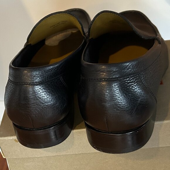 Cole Haan Men\'s Black Leather Loafers Size 10.5 W/Box Lauderdale Venitian main image 4